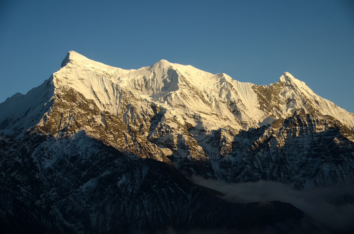 16 Nilgiri North, Nilgiri Central, Nilgiri South Before Sunset From Yak Kharka Around Dhaulagiri 